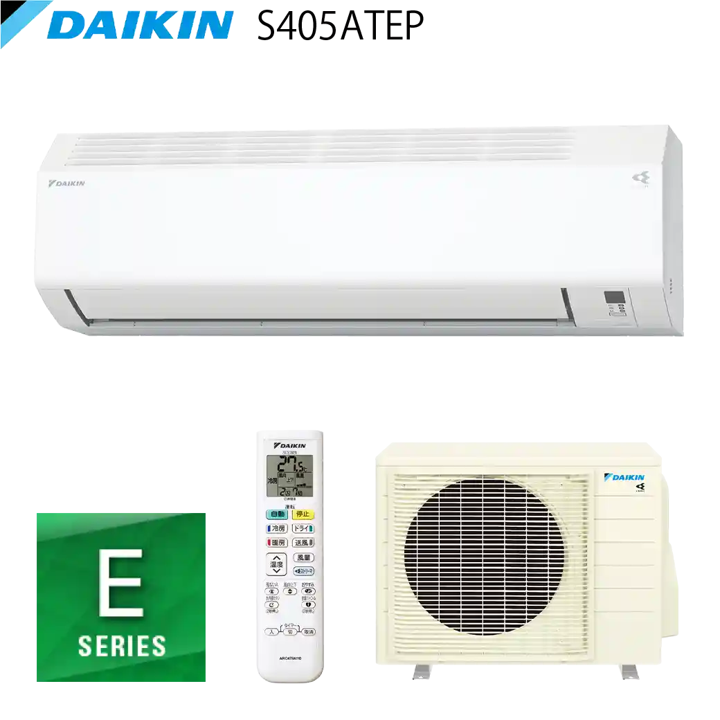 ダイキンエアコン・S405ATEP-W