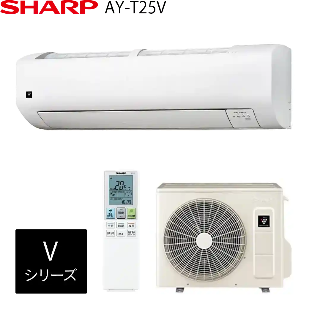 シャープエアコン・AY-T25V(W)